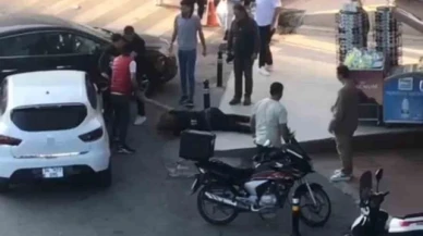 Ortalığı birbirine katan alkollü şahsa meydan dayağı