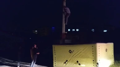 Polis memuru, intihar etmek isteyen adamı böyle yakaladı