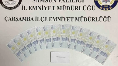 Sahte para ile alışveriş yapan şahıs yakalandı