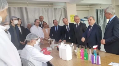 Türkmen, Üretim Atölyesinde İncelemelerde Bulundu