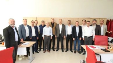 Üçok mesai arkadaşlarına veda etti