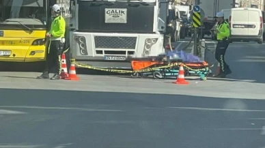 Yolun karşısına geçmeye çalışan yaşlı adama kamyon çarptı