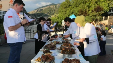 Amasya'da Baklalı Dolma Yarışması Düzenlendi
