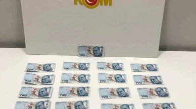Benzin istasyonu ve yemek kuryesine sahte para veren 2 kişi yakalandı