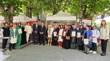 Bir yılda 185 kursiyere sertifika verildi