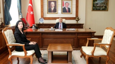 Erdoğan, ilk ziyaretini Vali Doruk’a yaptı