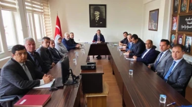 Göynücek’te İlçe İdare Şube Başkanları Toplantısı