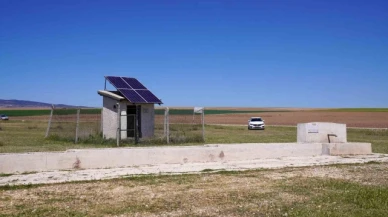 Hırsızlar güneş enerjisiyle sulama sistemini hedef aldı