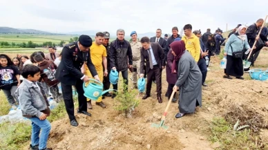 Jandarmadan Fidan Dikim Etkinliği