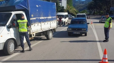 Jandarmadan “Yaz Mevsimi Trafik Tedbirleri” Denetimi