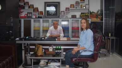 Karaca’dan Haber Merkezimize ziyaret