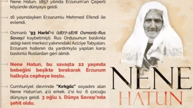 Kargı'dan 'Nene Hatun' İçin Anma Mesajı