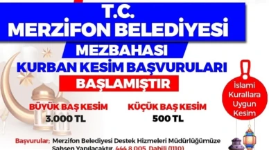 Kurban Kesim Ücretleri Belirlendi!