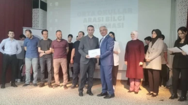 Merzifon’da Bilgi Yarışması Finali Yapıldı