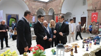 Merzifon'da El Sanatları ve Resim Sergisi Açıldı