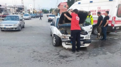 Merzifon'da Kaza: 2 Yaralı