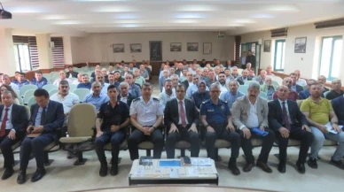 Merzifon'da Muhtarlar Toplantısı Yapıldı