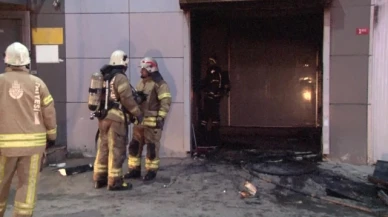 Soğuk hava deposunda yangın