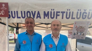Suluova'da Kurban Bağış Standı Açıldı