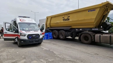 Tırın çarptığı adam öldü