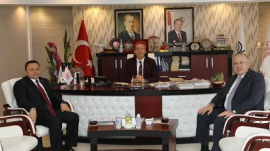 Turabi’den DOKAP Başkanı Gültekin'e Ziyaret