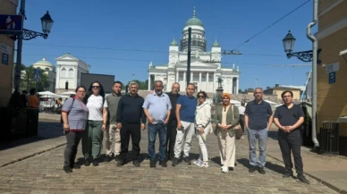 Turabi, Helsinki Üniversitesinde Filistinlilerle Dayanışma Gösterisine Katıldı