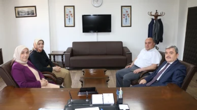 Türkmen, Hamamözü İlçe Milli Eğitim Müdürlüğü'nü Ziyaret Etti
