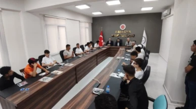 Şanlıurfa İmam Hatip Lisesi Öğrencileri Amasya'ya Geldi