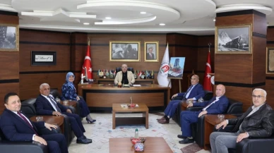 Yurt Şenel’den, Rektör Turabi’ye Ziyaret