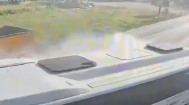 27 kişinin yaralandığı kaza kamerada