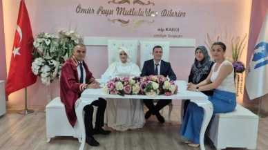6 ayda 203 nikah kıyıldı