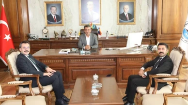 Akbaş ve Soydan’dan Uzun’a Veda Ziyareti