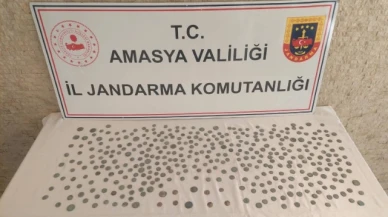 Amasya'da 582 adet Pontus Rum Krallığına ait sikke ele geçirildi