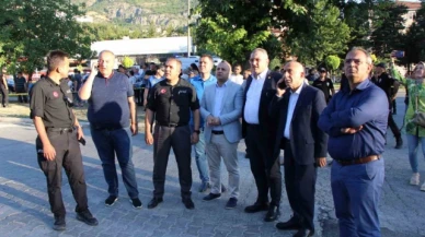 Amasya’da İstanbul Evim AVM’de yangın: Alevler göğe yükseldi