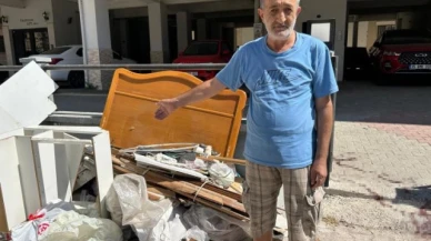 Apartman önünden kaldırılmayan molozlar cinayete sebep oldu