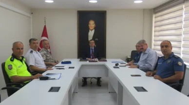 Bayram süresince alınacak tedbirler gözden geçirildi