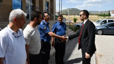 Büyükkaymakcı, bayramda bir dizi ziyarette bulundu