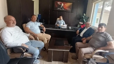 Çelik Şahin'i Misafir Etti
