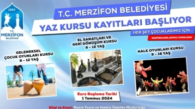 Çocuklar için yaz kursu kayıtları başladı