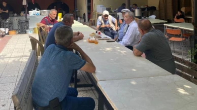 Doruk, cemevinde vatandaşlarla bir araya geldi
