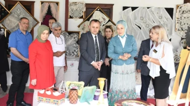 Doruk ve Sevindi Sergi Açılışına Katıldı