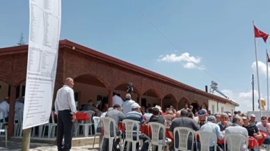 Eymir Köyü'nde Yağmur Duası Yapıldı