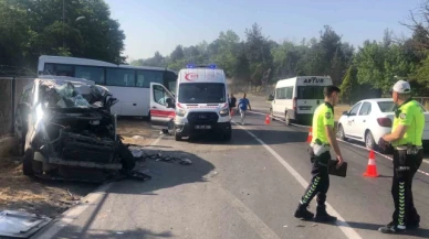 Feci kaza: 2 ölü, 10 yaralı