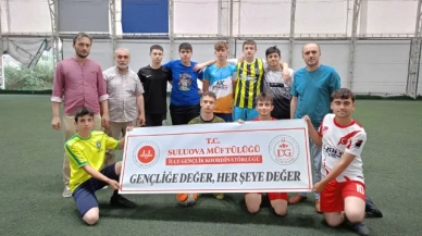 Gençler İçin Dostluk Maçı Düzenlendi