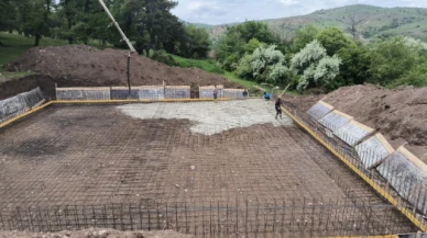 Gümüştepe Köyü modern sulama sistemine kavuştu