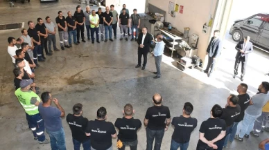 İlk Mesai Bayramlaşma İle Başladı