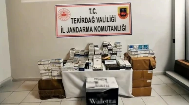 Kaçak tütün operasyonu: Binlerce paket ele geçirildi