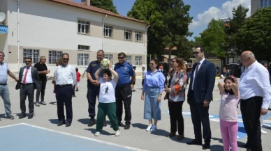 Kemal Paşa İlkokulu'nda Geleneksel Oyun Alanlarının Açılışı Gerçekleştirildi