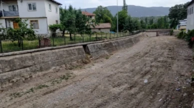 Kızılcaören Dere Islah ve Temizlik Çalışmaları Tamamlandı