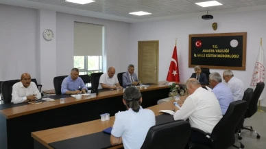 Taşımalı Eğitim Değerlendirme Toplantısı Yapıldı